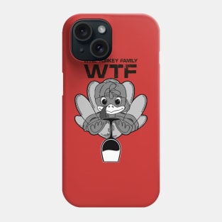 Funny W.T.F Wine Family Turkey Phone Case