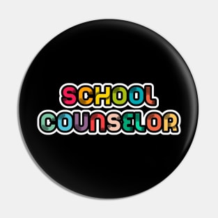 School counselor Pin