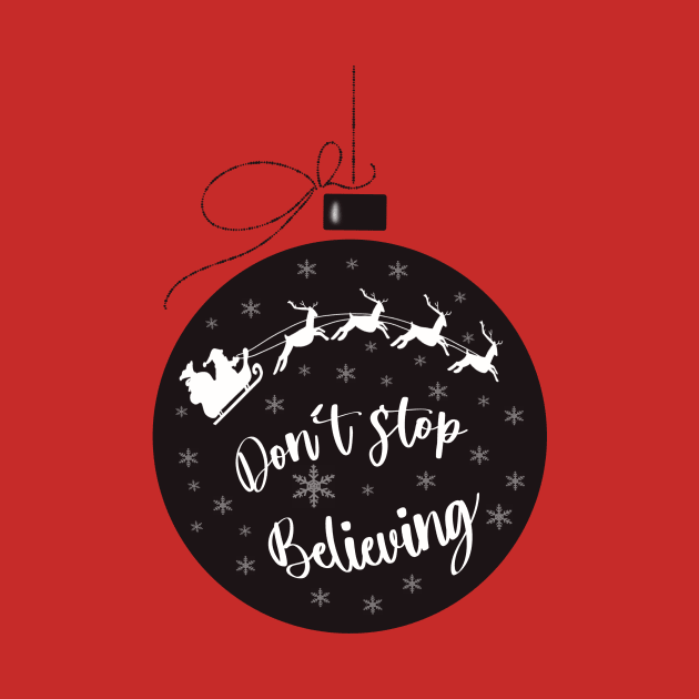 Santa don’t stop believing by nasia9toska
