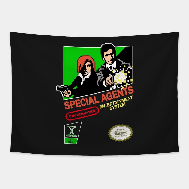 Special Agents Tapestry by Littlebluestudios