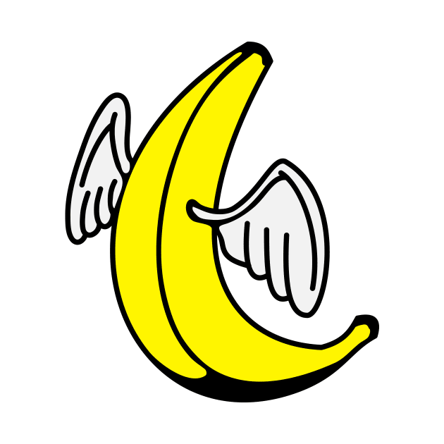 Flying Banana by schlag.art