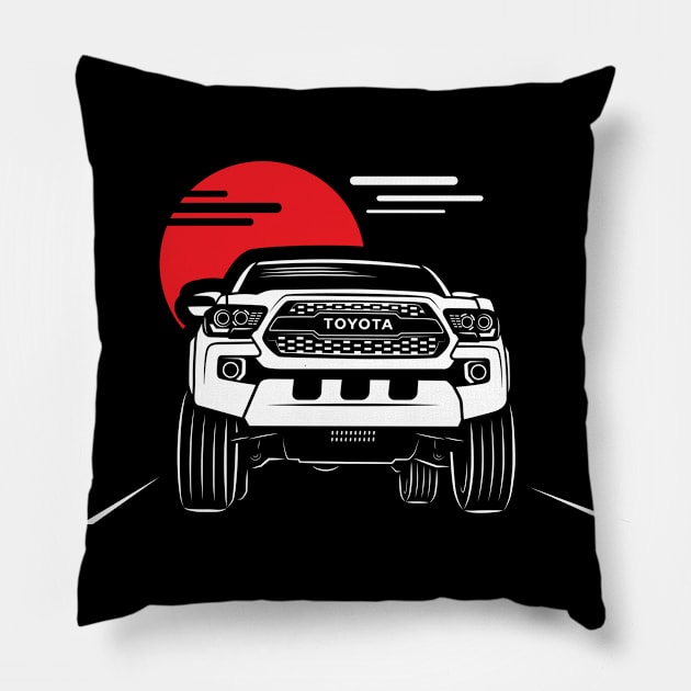 Toyota Tacoma Pillow by CandyUPlanet