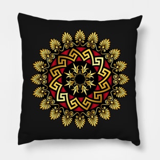 Copy of Gold Greek ornament Meander Pillow