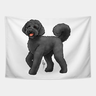 Dog - Labradoodle - Black Tapestry