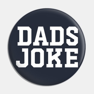 dads joke typography Pin