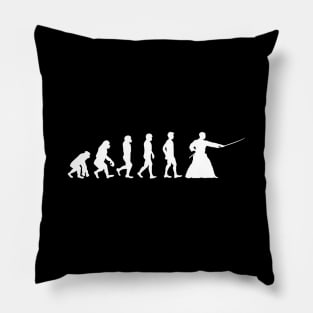 Samurai Character Class Evolution Pillow