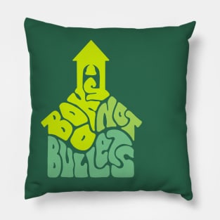 Books Not Bullets Pillow