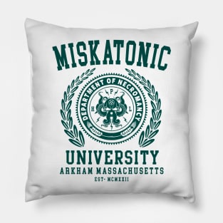 CTHULU AND LOVECRAFT - MISKATONIC UNIVERSITY Pillow