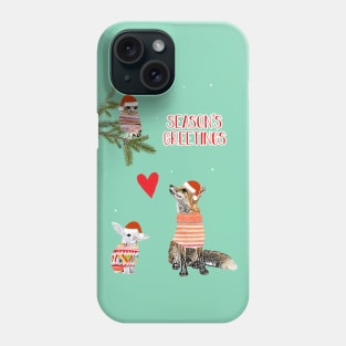 Cute Xmas Animals Phone Case