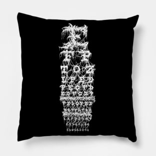 HEAVY METAL EYE CHART Pillow