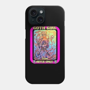 GOTH GIRL from OUTER SPACE #2 w/The Metaluna Mutant Double Sided Print Phone Case