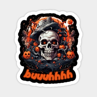 Buuhhhh-Halloween Haunt Magnet