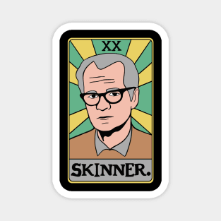 BF Skinner Tarot Card - Behavioral Psychology - Applied Behavior Analysis Reinforcement Magnet