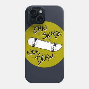 Skateboard drawn Phone Case