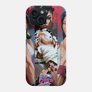 Strong Chinese Girl - Ai Phone Case