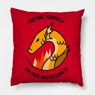 Prepare Yourself: The Game Master Cometh Pillow