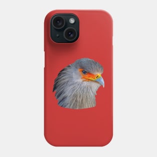 Majestic head of a Secretary Bird Phone Case