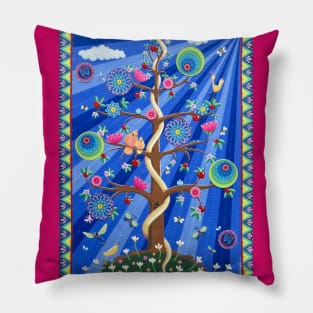 Mandala Tree of Life Pillow