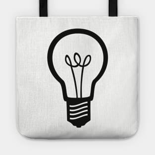 Simple Light Bulb Tote