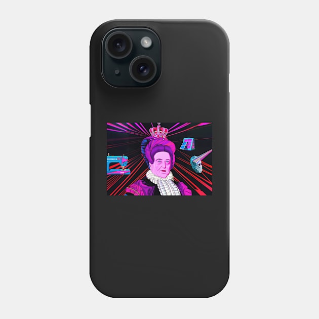 Vaporwave Queen Vic Phone Case by stilldan97