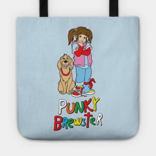 Punky Brewster Cartoon Tote