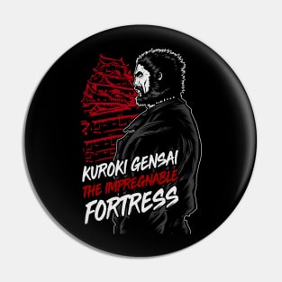 Kuroki Gensai - KENGAN - ASHURA - OMEGA - Manga Anime Design V2 Pin