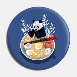 Ramen Panda Pin