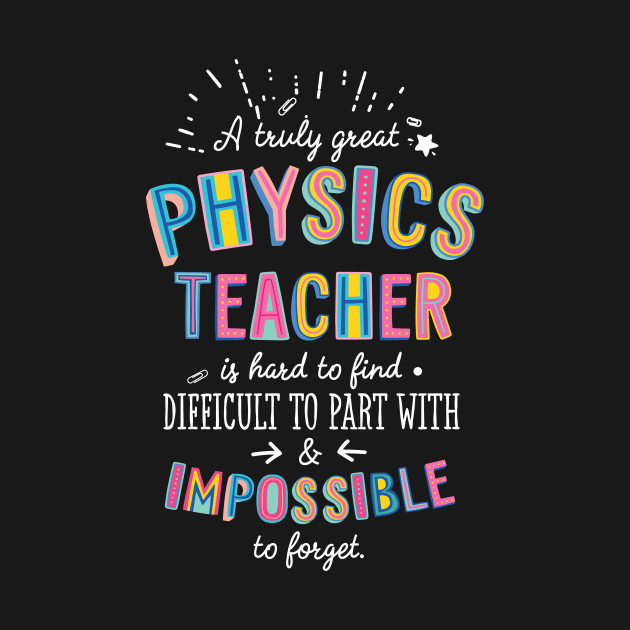 A truly Great Physics Teacher Gift - Impossible to forget by BetterManufaktur