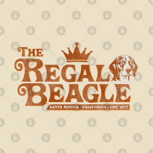 Regal Beagle Lounge 1977 Worn Lts by Alema Art