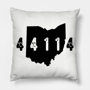 Ohio 44114 Cleveland Downtown Pillow