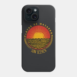 Playas de Mazarron - Sun Seeker V03 Phone Case