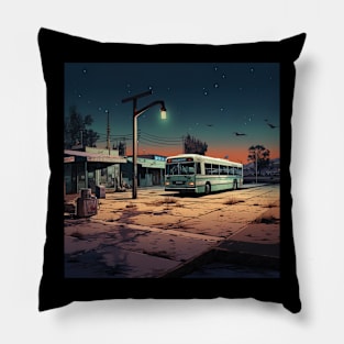 Bus station Pillow
