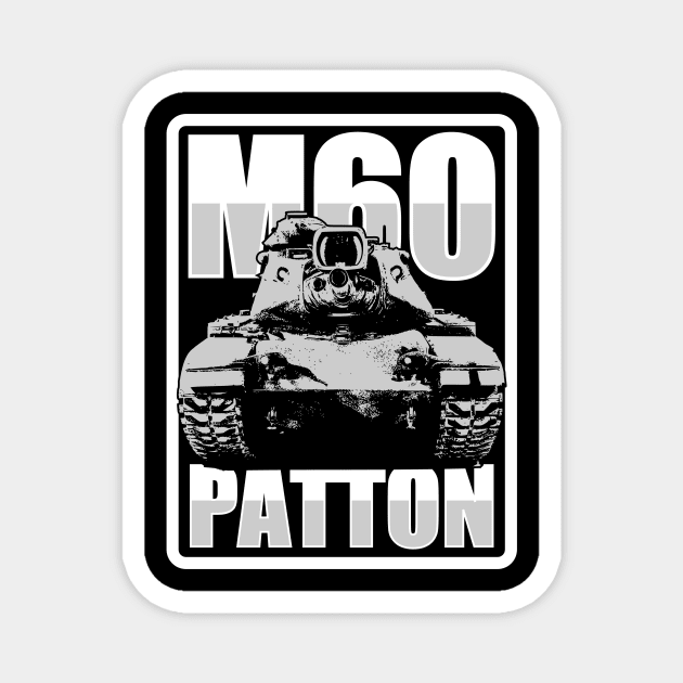 M60 Patton Tank Magnet by Firemission45