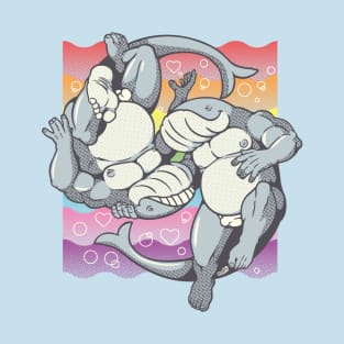 Whale Couple T-Shirt