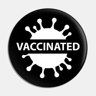 Vaccinated Pin