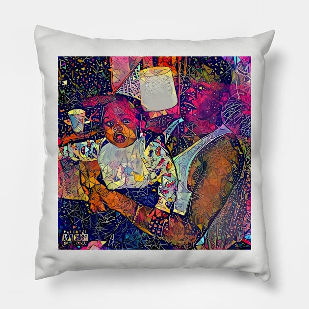 Abstract Kirk Pillow by stilldan97