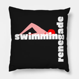 "Swimming Renegade" Pillow