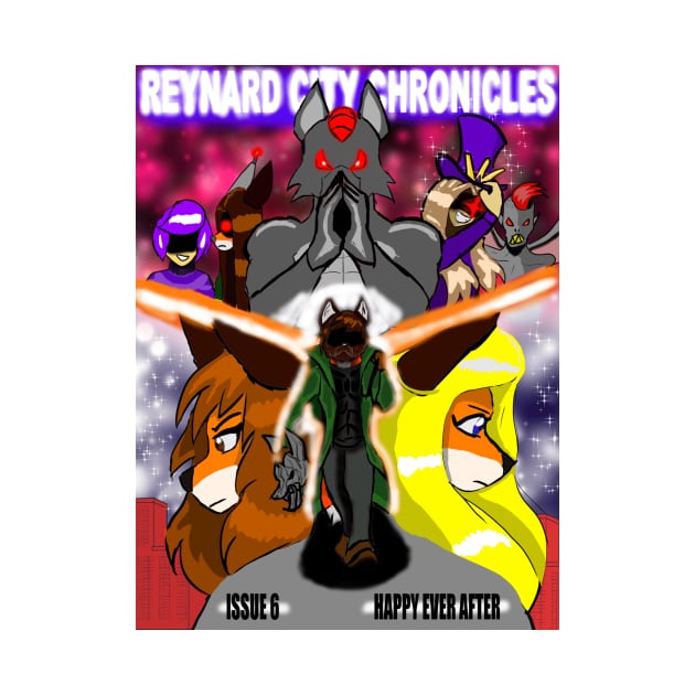 Reynard City Chronicles Issue 6 cover by Reynard City