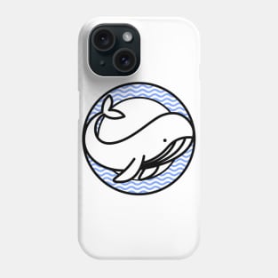 Preppy Whale Emblem Phone Case