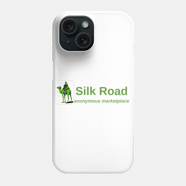 Silk Road anonymous marketplace Phone Case by willpate