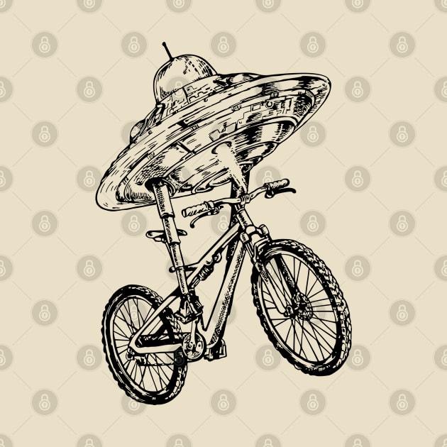 SEEMBO Spaceship Cycling Bicycle Bicycling Biker Riding Bike by SEEMBO