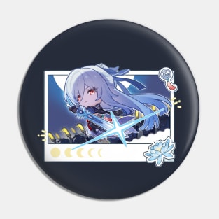 Honkai Star Rail Chibi Jingliu Sword Pin