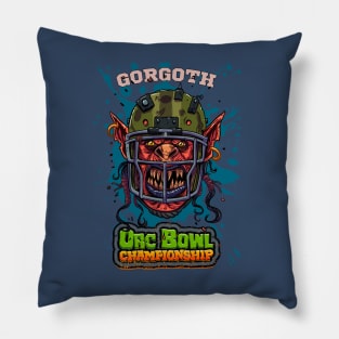ORC BOWL CHAMPIONSHIP -GORGOTH Pillow