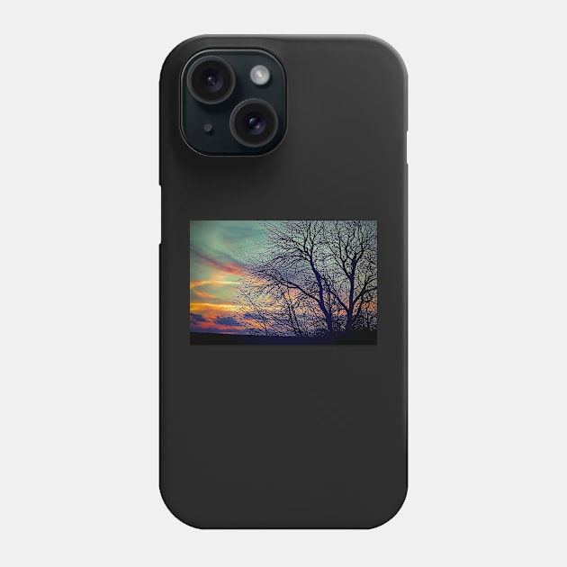 Still the Night Burns Phone Case by InspiraImage