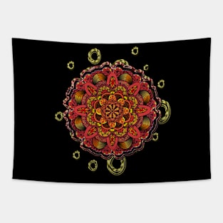 Chrysanthemum in lace Tapestry