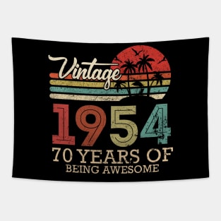 70 YEARS OF BEEING AWESOME 70TH BIRTHDAY Tapestry