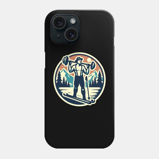 winter in the gym Phone Case by ijahmarfaidah