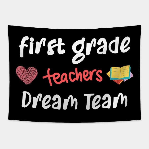 First Grade Teacher Dream Team Tapestry by CreativeWidgets