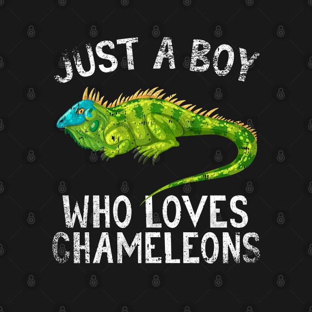 Just A Boy Who Loves Chameleons by simonStufios