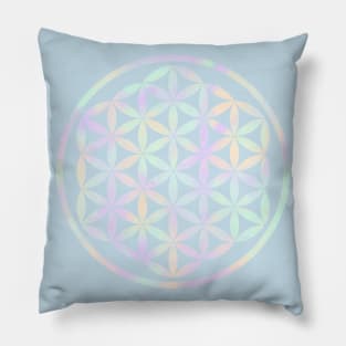 Flower of Life sacred Geometry Pillow